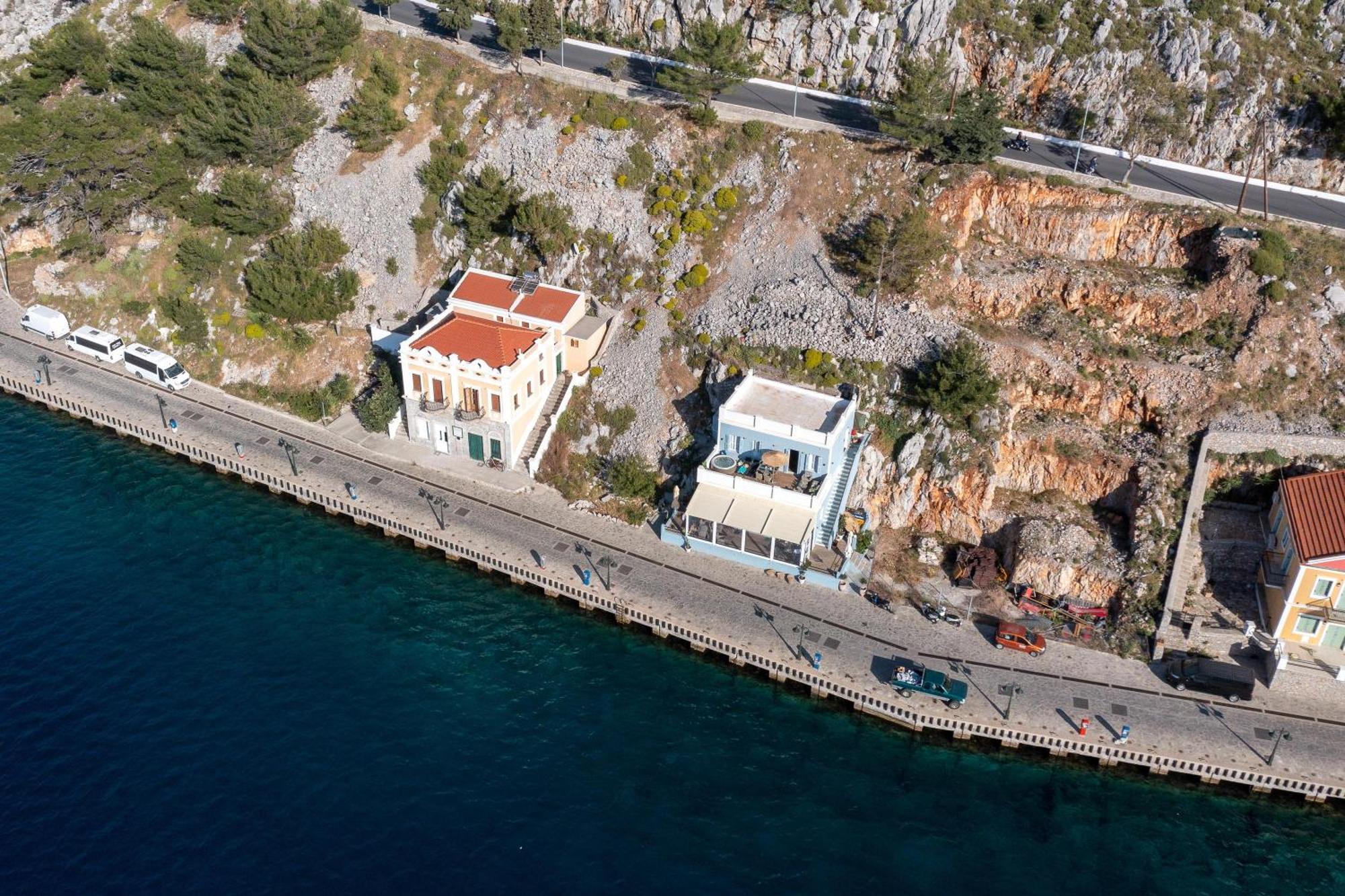 Over The Sea Apartments Szími Kültér fotó